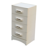 Marc Held chest of drawers in plastic from the 70s