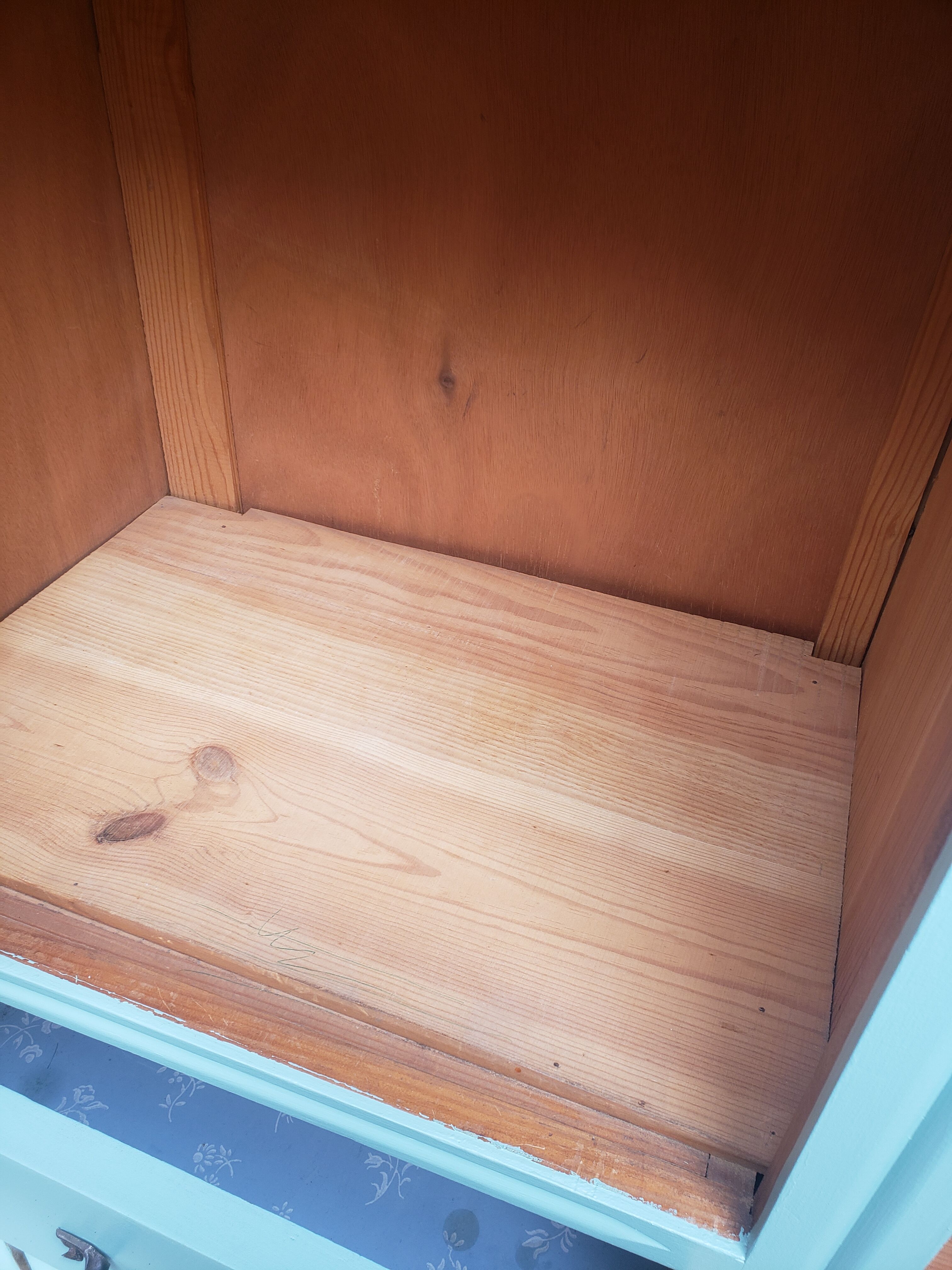 Mint green parisian dresser