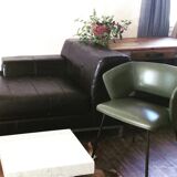 Pair of shell armchairs by Michel Ducaroy, edition SNA Roset