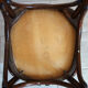 Pair of bistro chairs pattern flowers