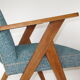 Former Chair restored by an upholsterer the 50 compass