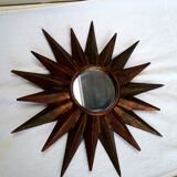 Sun 1960 vintage mirror 30x30cm