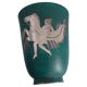 Vase Wilhelm Kage 'Argenta' for Gustavsberg Sweden 1935 Signed