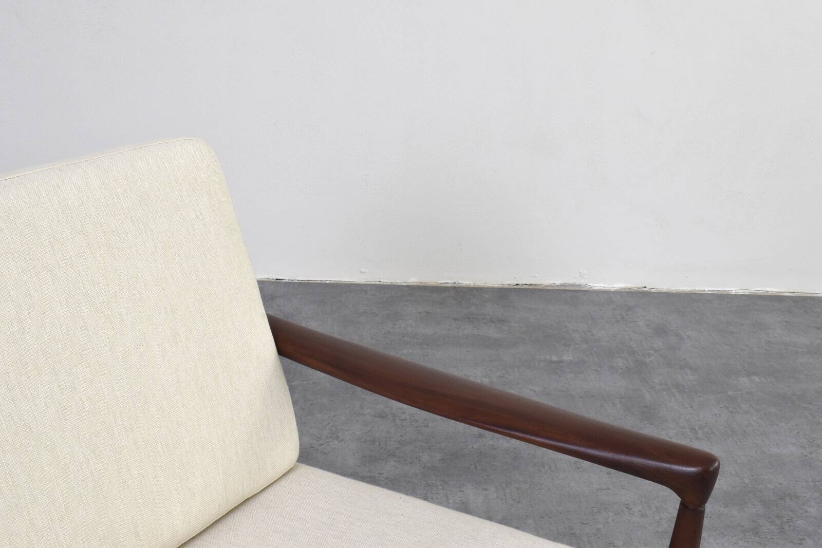 Fauteuil lounge Kolding en teck, style Mid-Century, conçu par Erik Wørts pour IKEA, années 1960