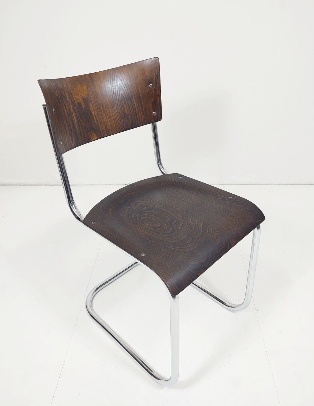 Tubular steel cantilever chair by Mart Stam