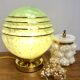 Clichy mint glass hanging lamp