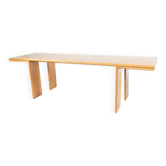 Mid-Century Modern Wooden Dining Table, in the style of Mario Marenco, Italy
