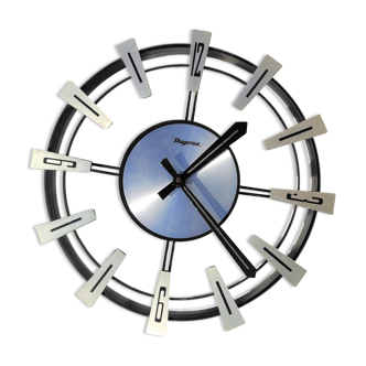 Dugena wall clock german design of the 1960