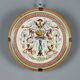 Antique majolica plate decorated with fruits, Italy, 20th century.