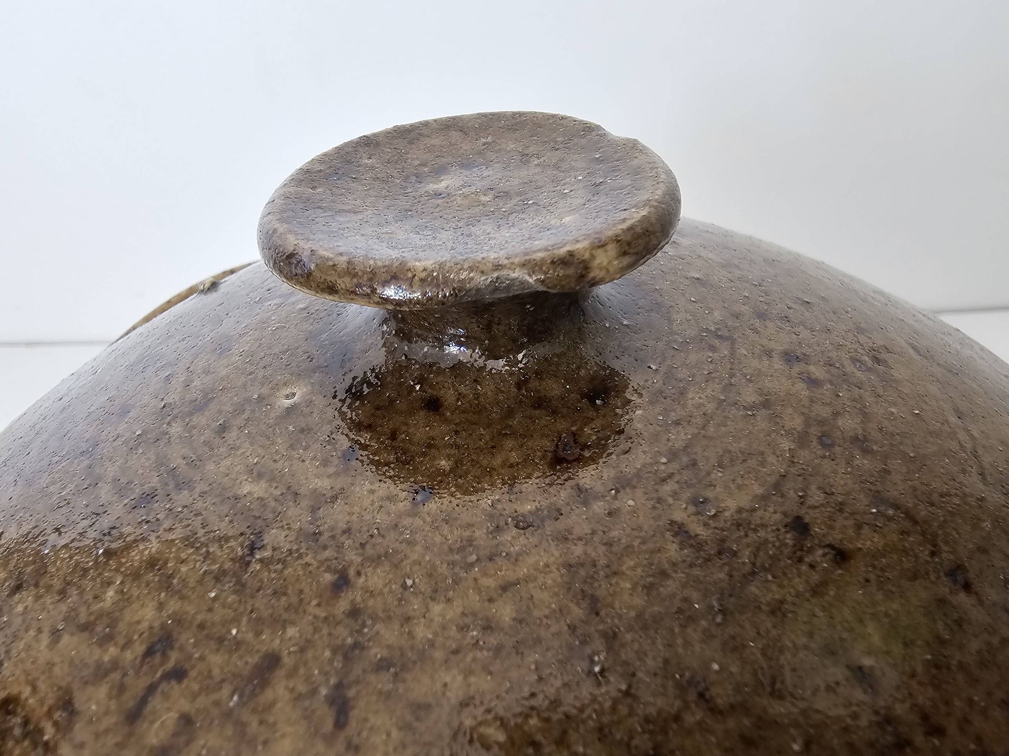 Pot à couvert en grés poterie du bois de Laud - Montélimar