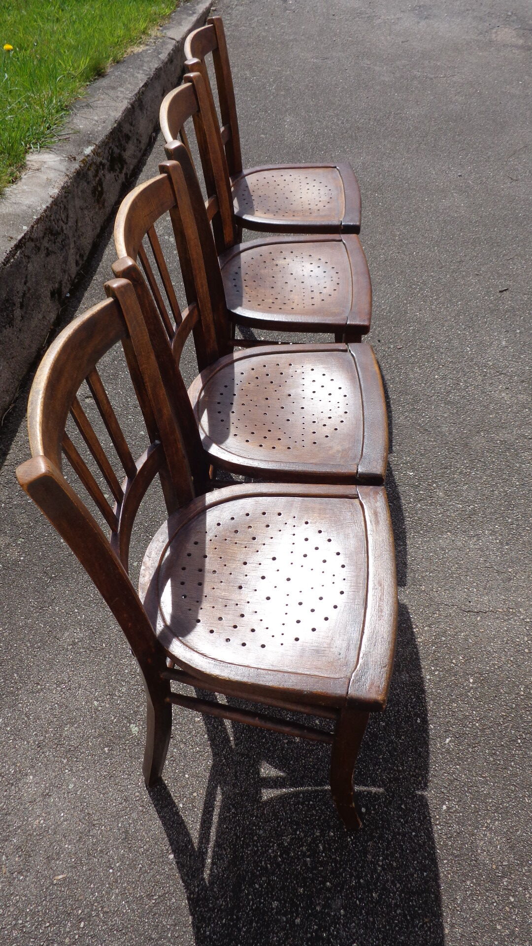 Set of bistro chairs
