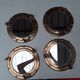 Brass window mirror 25cm