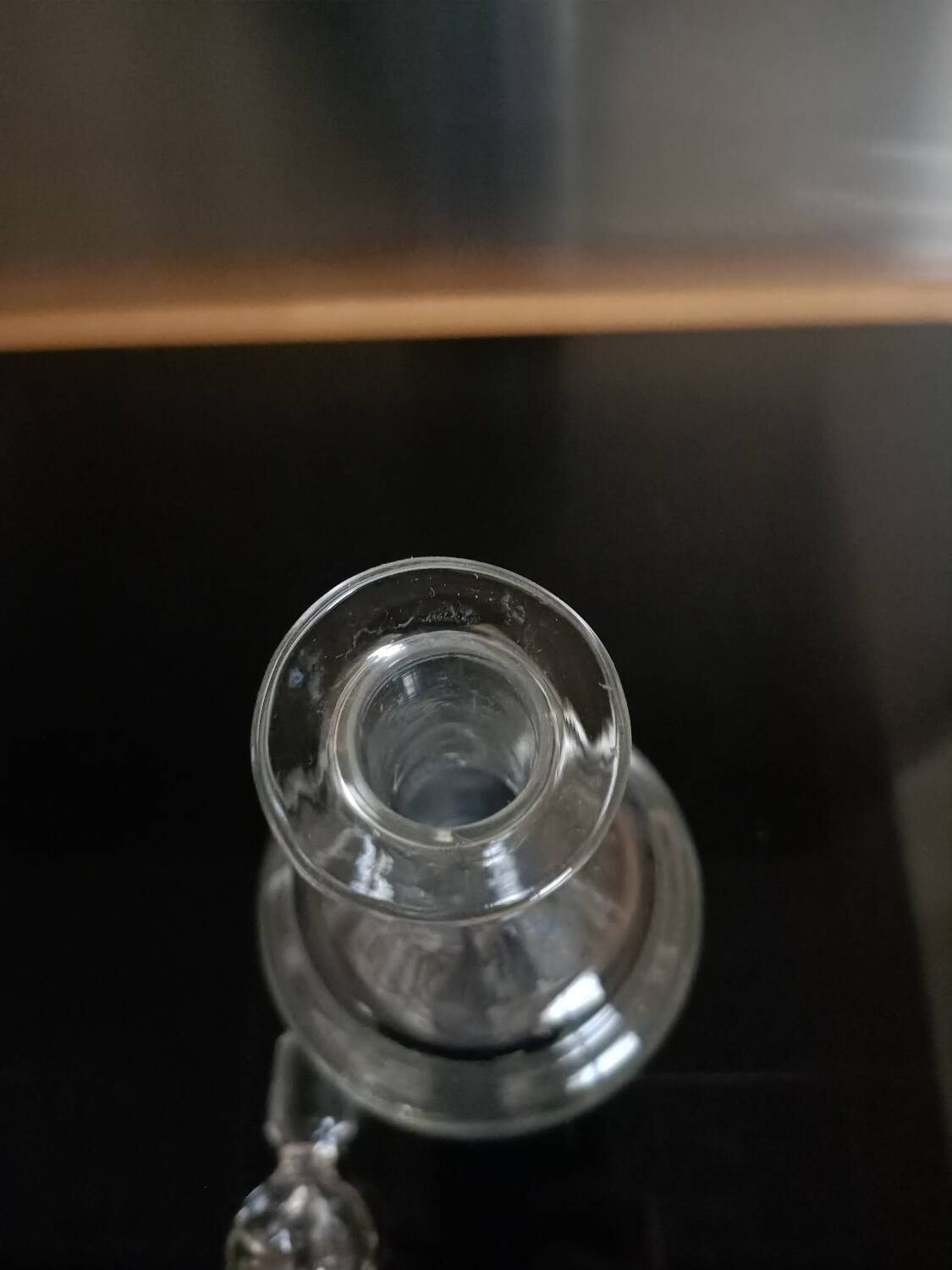 Art Deco glass carafe