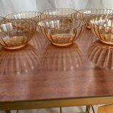 7 vintage cups, iridescent gondolo