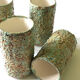 Vintage mug glacier blue texture