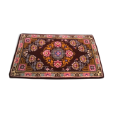 Vintage floral carpet