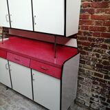 Kitchen buffet in formica 50s