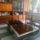 Table basse bar vintage Roche Bobois dans le gout de Willy Rizzo
