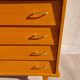 vintage commode with tapered legs