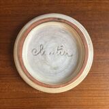Ceramic cup/plate signed by Cloutier