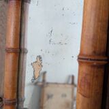 3 bamboo-look mirrors