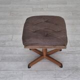 1970s, Danish design by Madsen & Schubell, adjustable footstool, original condition.