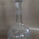 Antique wine carafe / decanter made of glass and crystal.