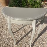 Console shabby chic patinée