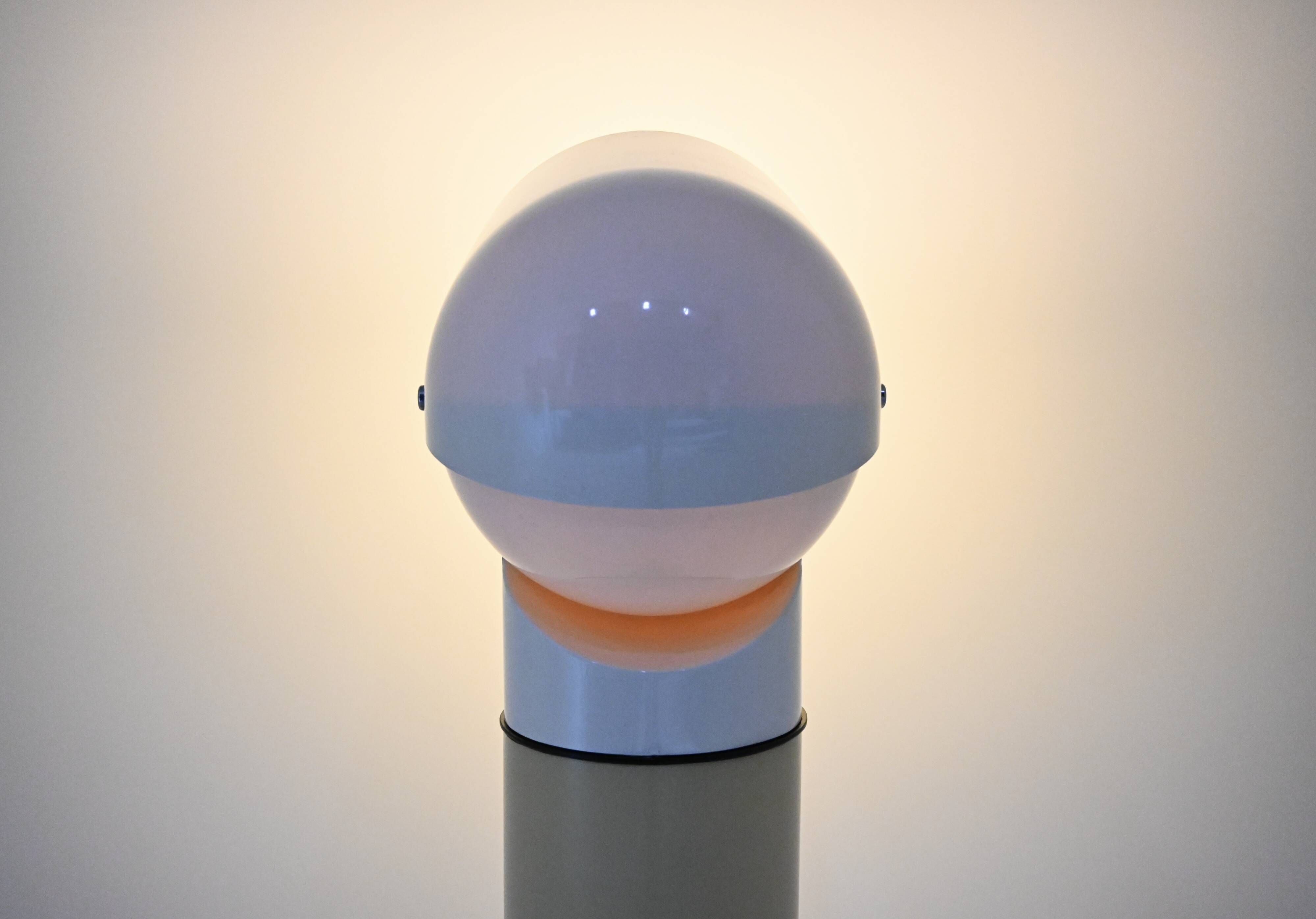 Mezzo Pileo floor lamp by Gae Aulenti for Artemide, 1970s