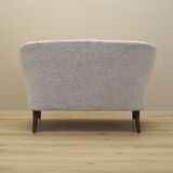 Sofa white melange, Italian design, 1960s, production: Italy