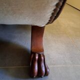 Restoration period mahogany sofa