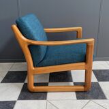 CFC Silkeborg arm chair by Johannes Andersen new green upholstery 1960s
