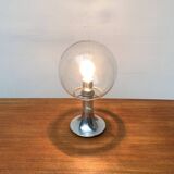 Vintage 1970s space globe table lamp