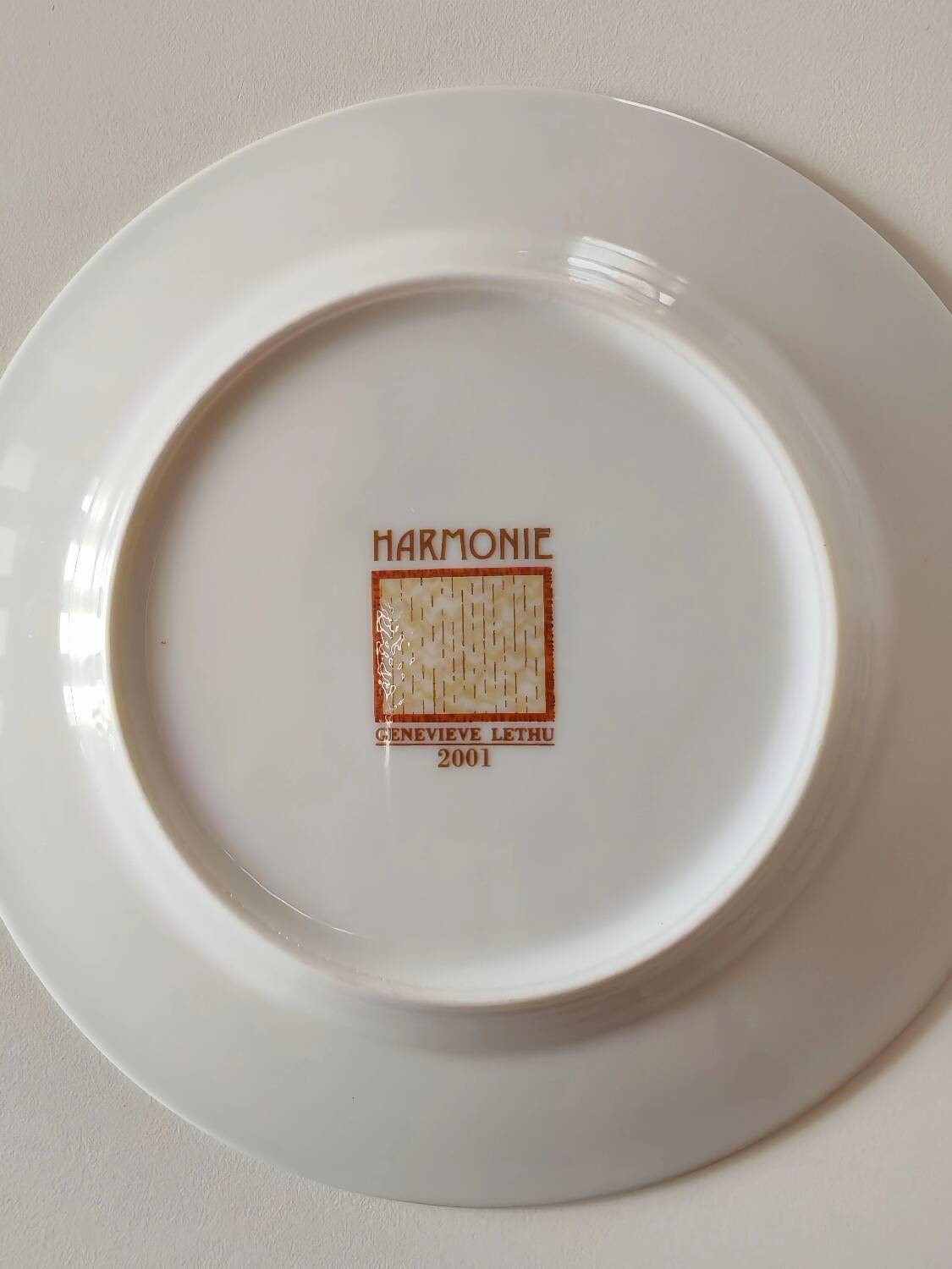 Geneviève Lethu dessert plates