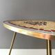 Mosaic table, vintage side table