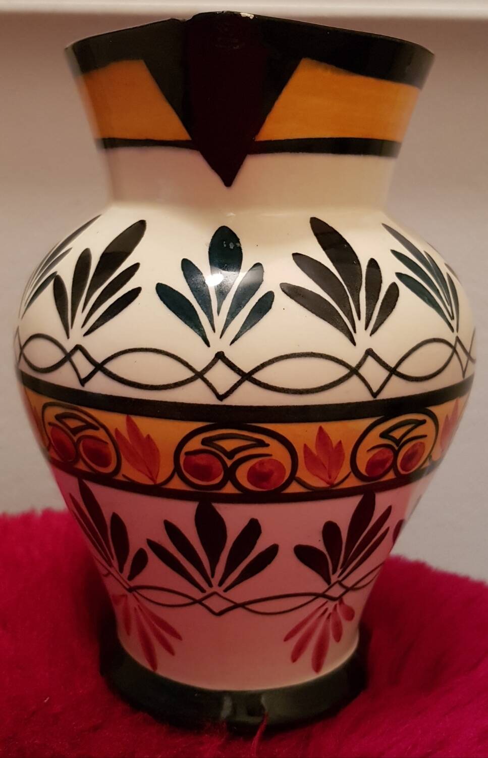 St Jean de Bretagne ceramic pitcher