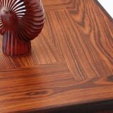 Square rosewood side table – Henning Kjaernulf for Vejle Stole