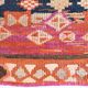 Brown & Pink Tribal Vintage Runner Rug, 83x294Cm