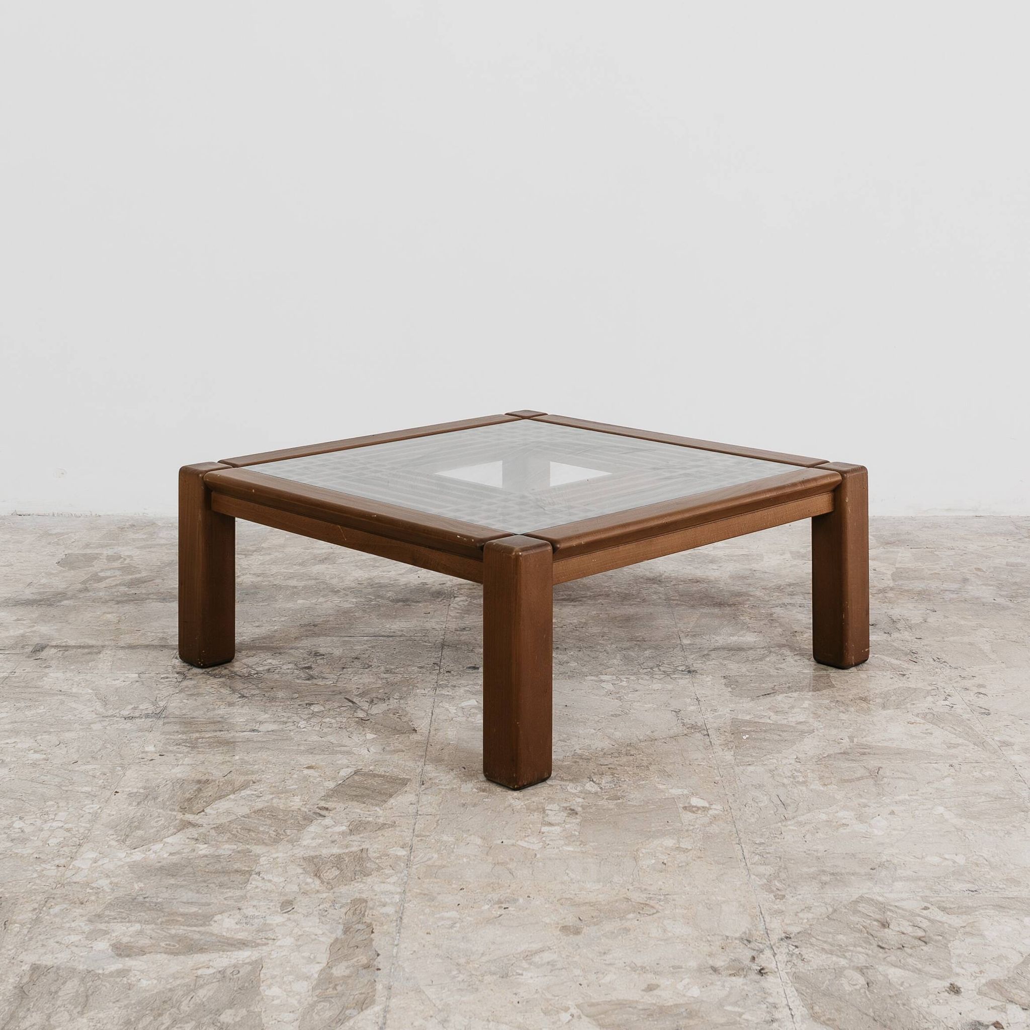 Table basse design des années 1970, Ettore Sottsass Santambrogio & De Berti