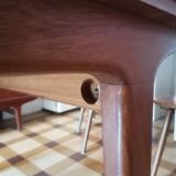 Teak 1960 scandinavian style dinning table