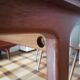 Teak 1960 scandinavian style dinning table