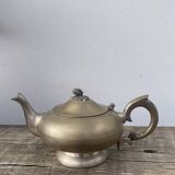 English silver-plated teapot