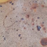 Cross in pyrite sandstone Corsica 70s