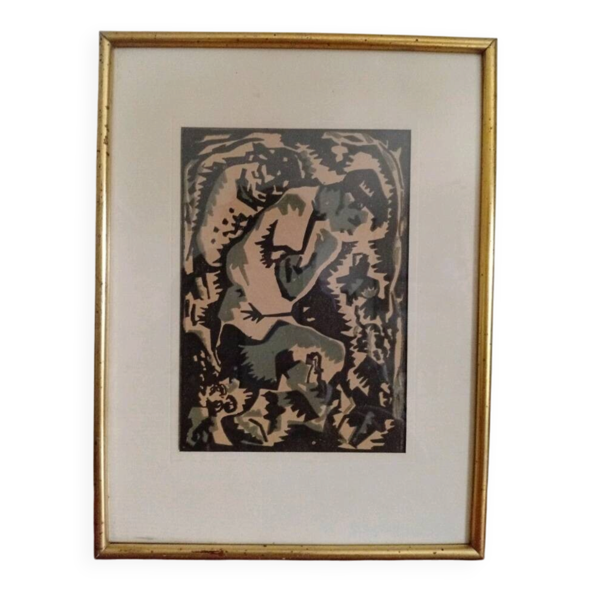 Lithographie, vers 1950