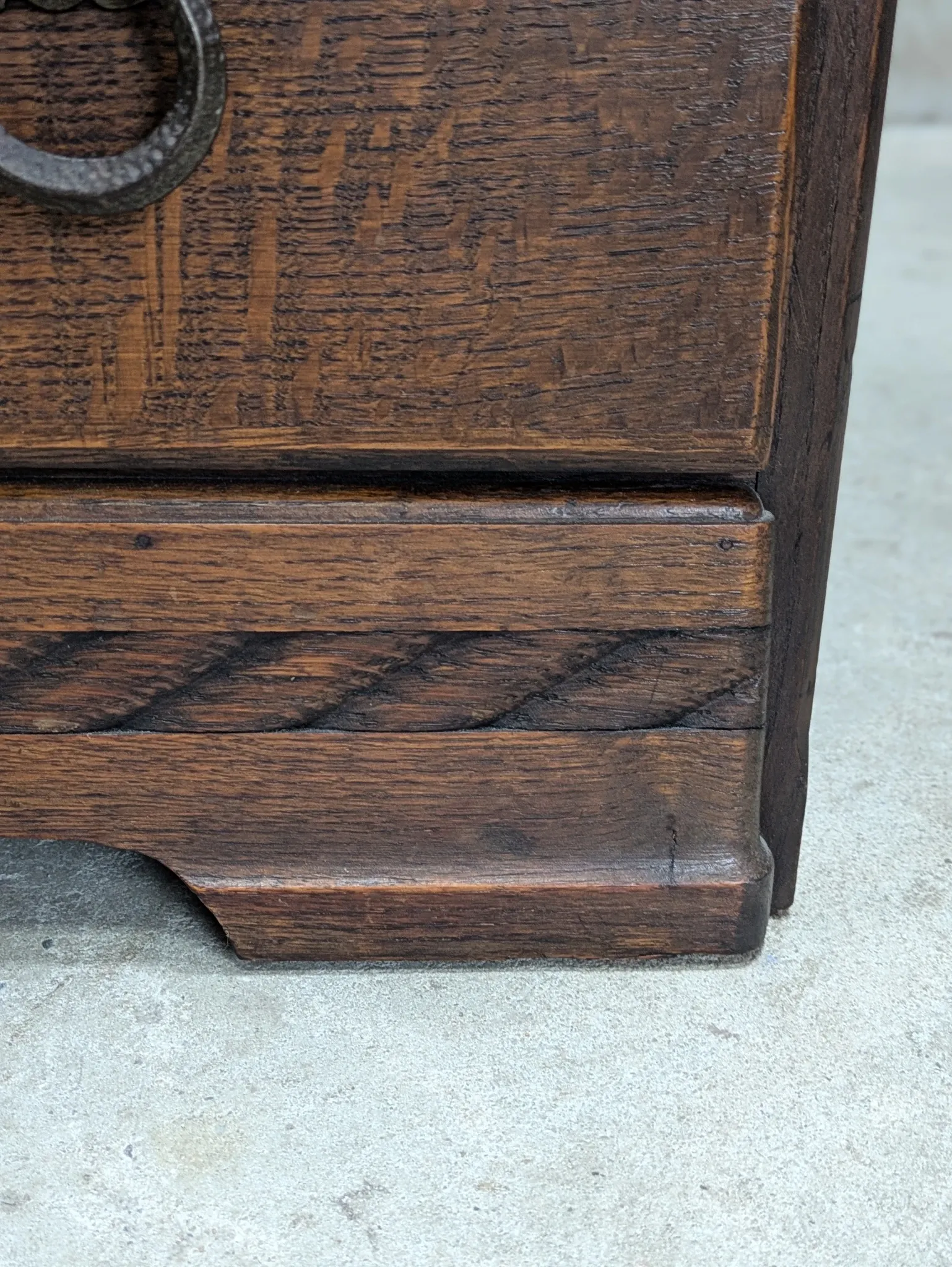 English high chest of drawers