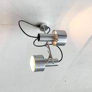 Mid-century minimalist double chandeliers FA2 by Peter Nelson for Architectural Lighting Company, England, 1960s, set of 2.
