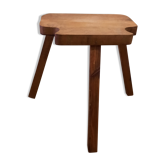 Wooden tripod stool
