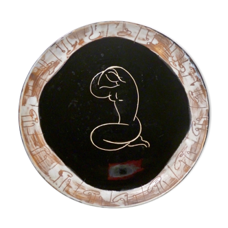 Dish Vallauris Cerenne Armida, 1950