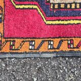 Tapis ancien fait main vintage