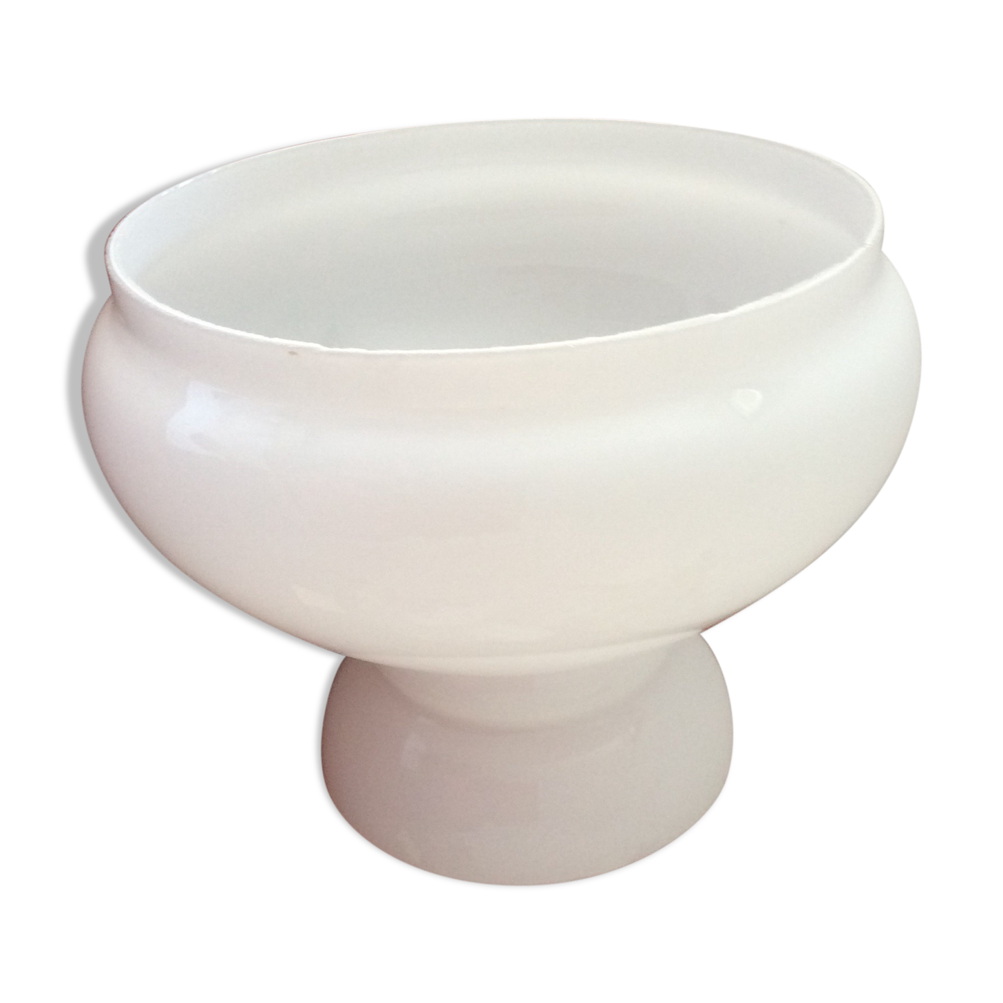 Globe opaline pour lampe ou suspension